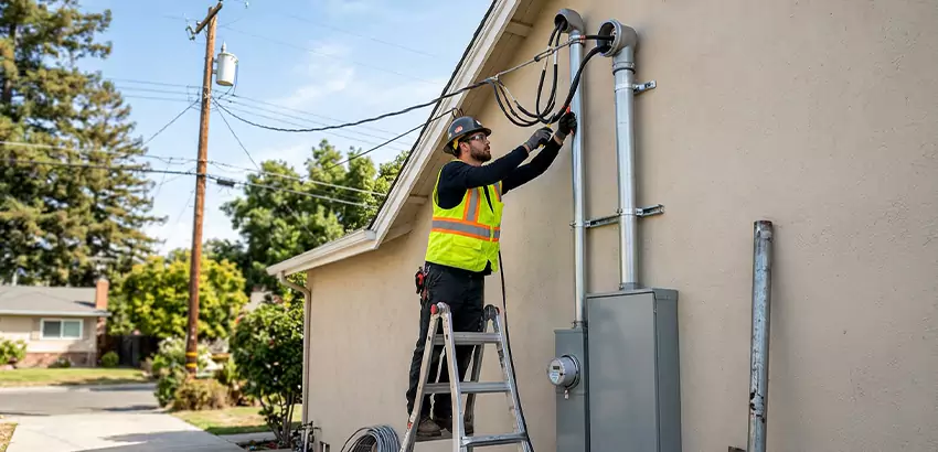 Electrical Service Entrance and Mast Upgrade in Bessemer